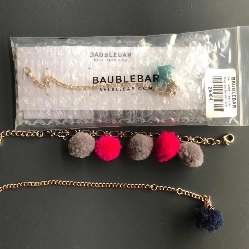 Baublebar Pom Pom Bracelets